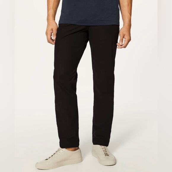 Lululemon Men's ABC Pant Classic in Black Size 33 - Picture 1 of 7